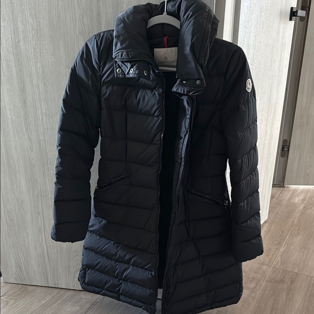 Moncler Black Quilted Women's Coat